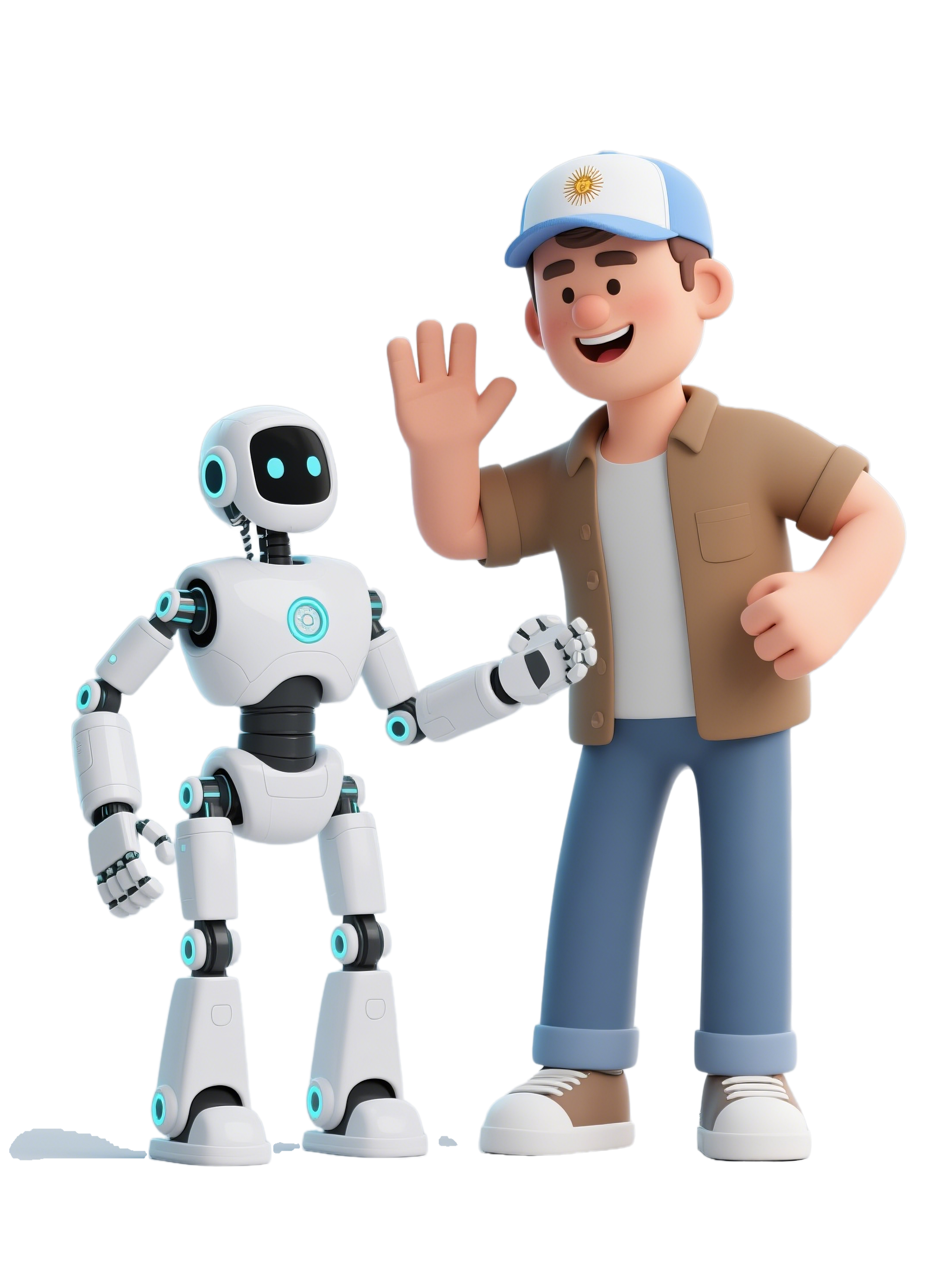 Ilustración de un Agente de Inteligencia Artificial